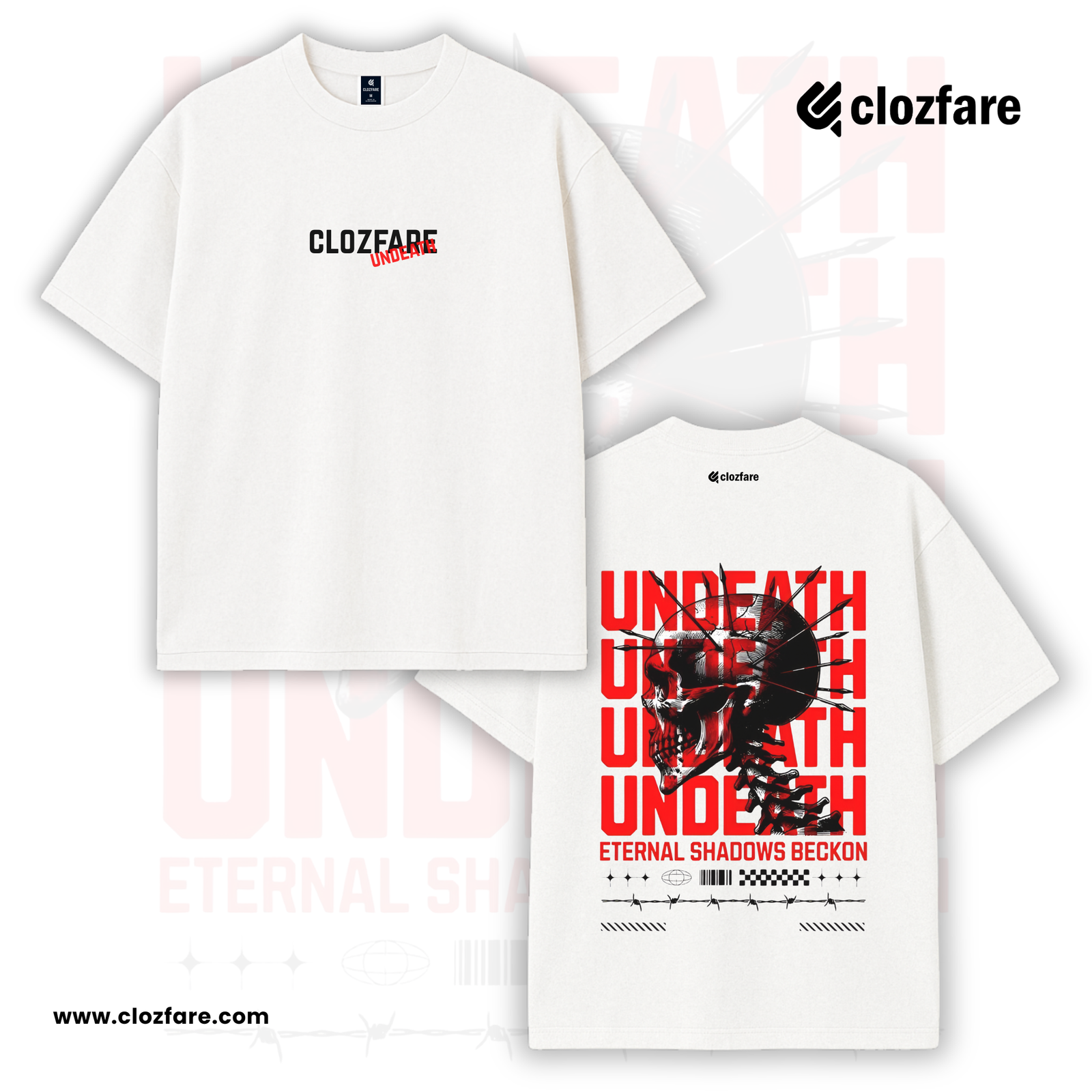 New Drop Shoulder - Undeath