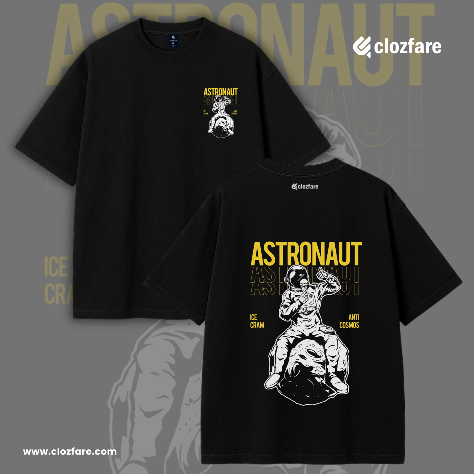 New Drop Shoulder-Astronaut
