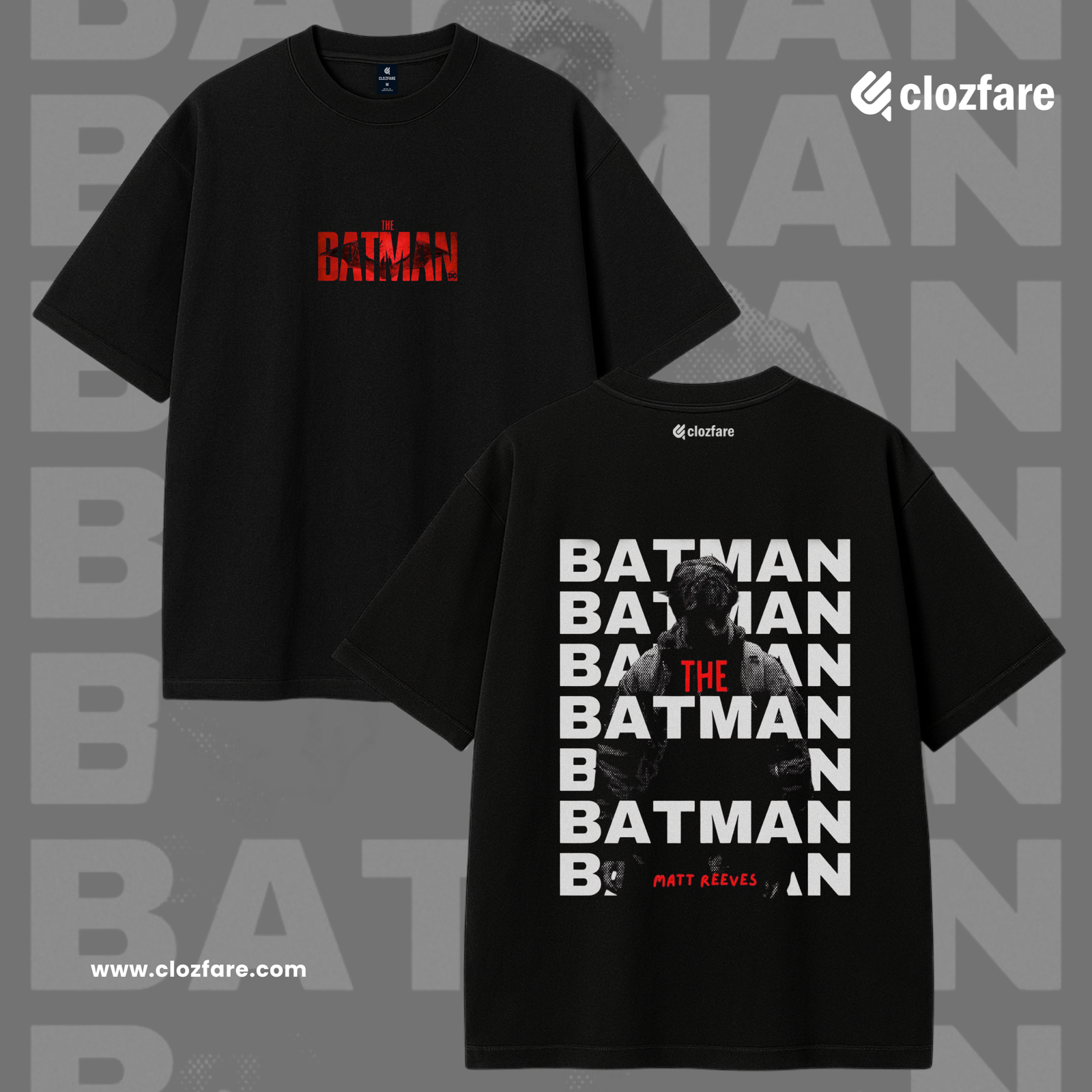 New Drop Shoulder-Batman