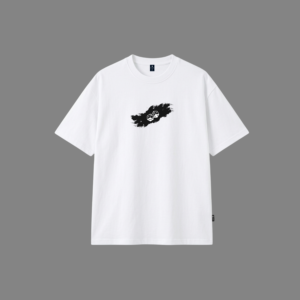 Dice Brushstroke Drop Shoulder-(white)