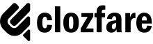 Clozfare wo black logo